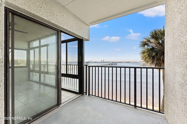 2280 Shepard St Unit 204, Jacksonville, FL 32211 - balcony featuring a water view