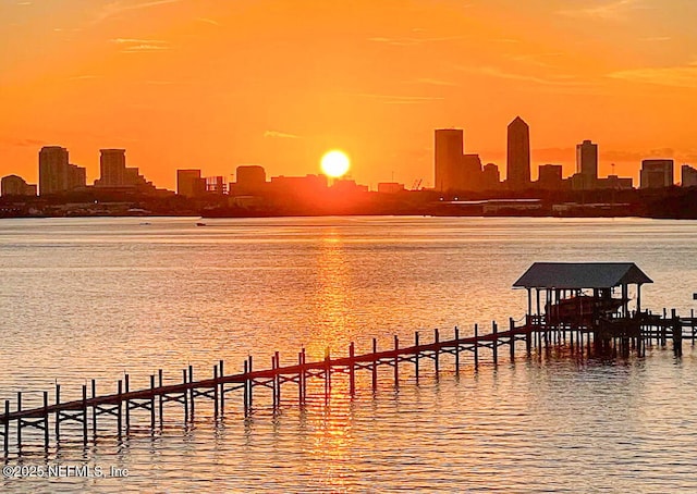 2280 Shepard St Unit 204, Jacksonville, FL 32211 - view of water feature featuring a boat dock