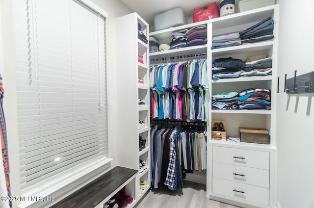 1468 Shadow Creek Dr, Orange Park, FL 32065 - spacious closet featuring light wood-style flooring
