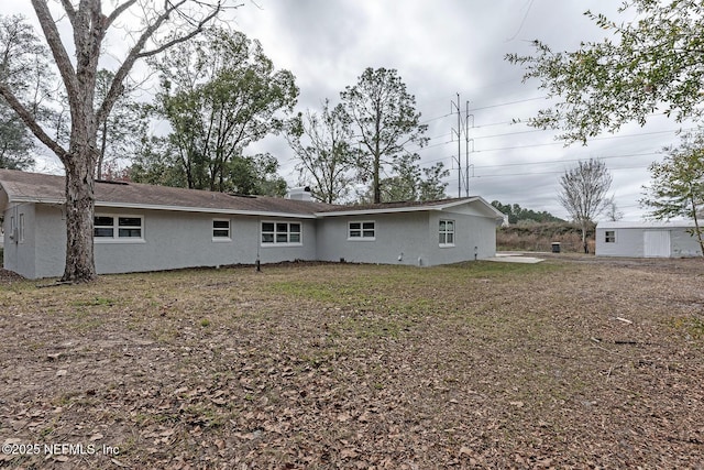 view of rear view of house