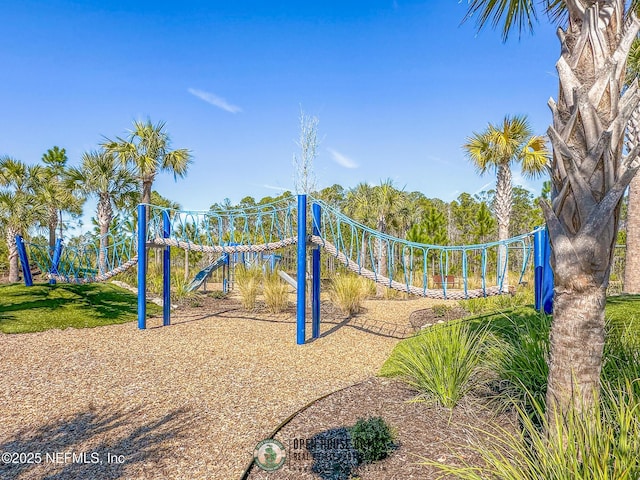 view of play area