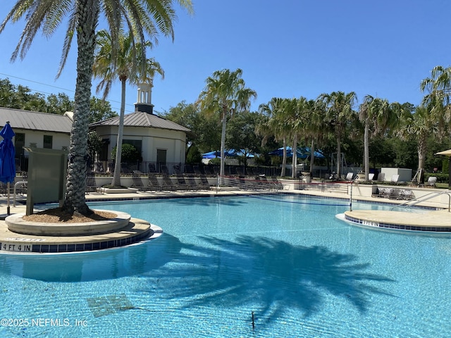 view of swimming pool