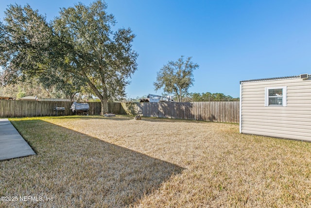 view of yard