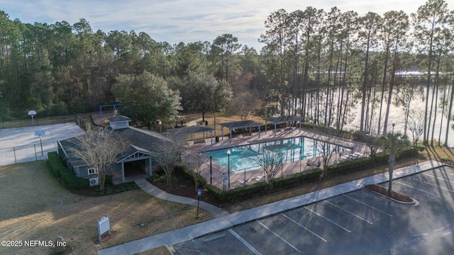 view of swimming pool