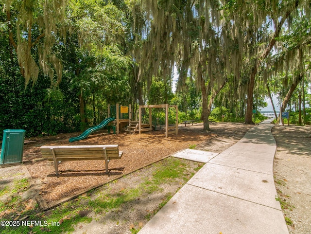 view of community play area