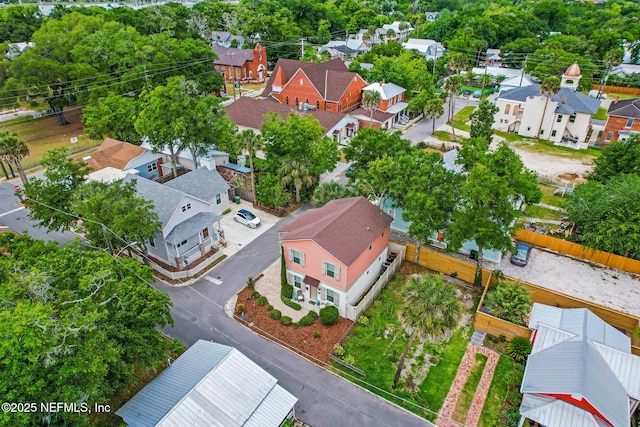 bird's eye view