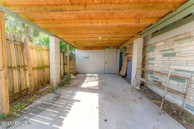 view of patio / terrace