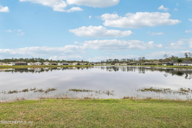 property view of water