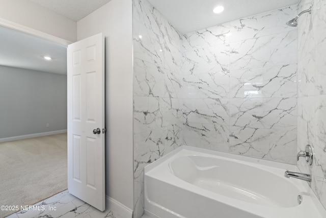 bathroom featuring shower / bathing tub combination