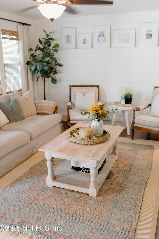 view of living room