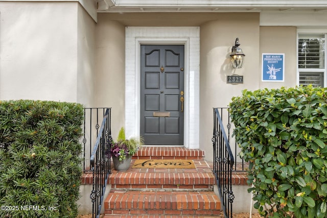 view of entrance to property