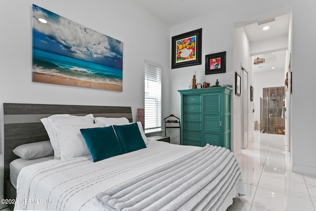 bedroom featuring ensuite bathroom