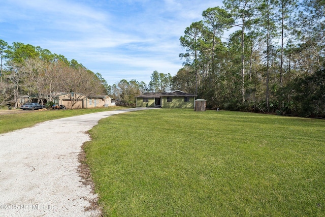 view of yard