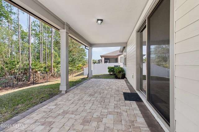 view of patio