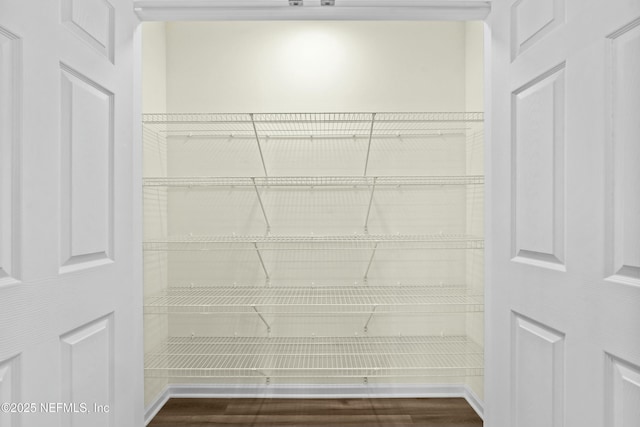 view of pantry