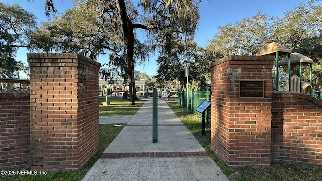 view of gate