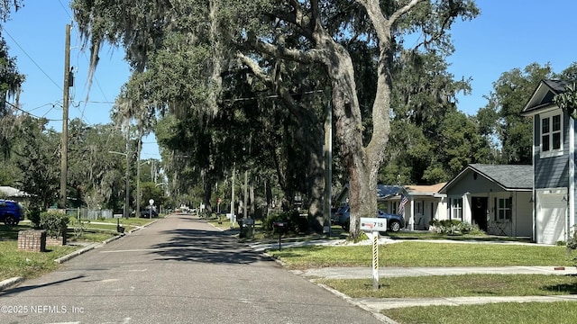 view of street