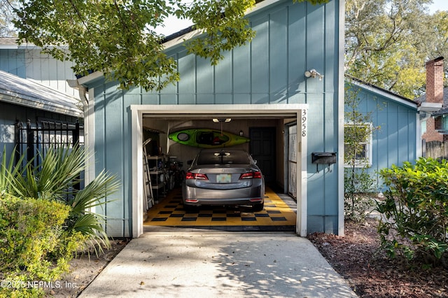 view of vehicle parking