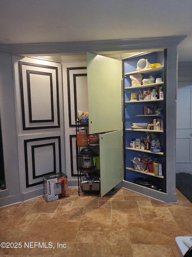 view of pantry