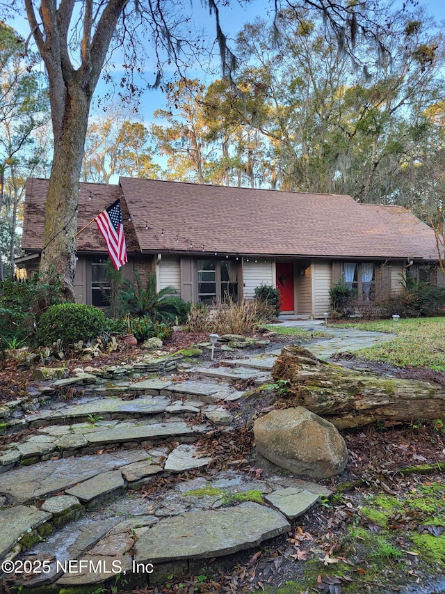 view of front of house