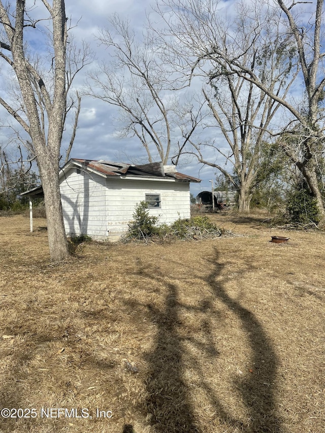 view of yard