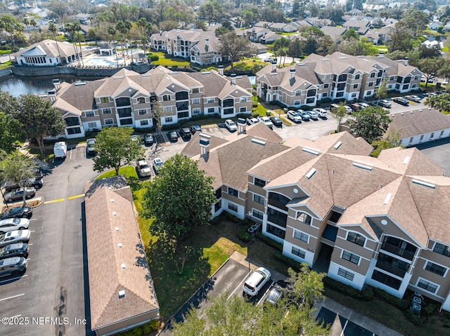 bird's eye view featuring a residential view