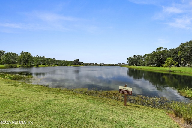 property view of water