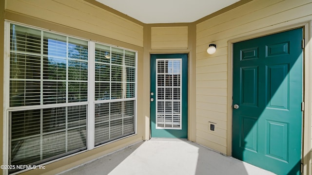 view of entrance to property