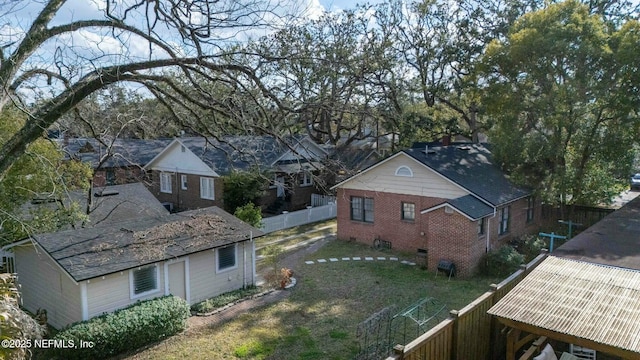 view of side of property