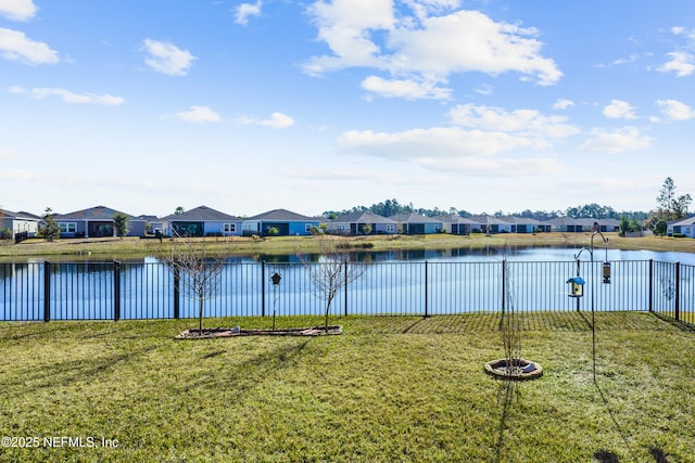 view of water feature