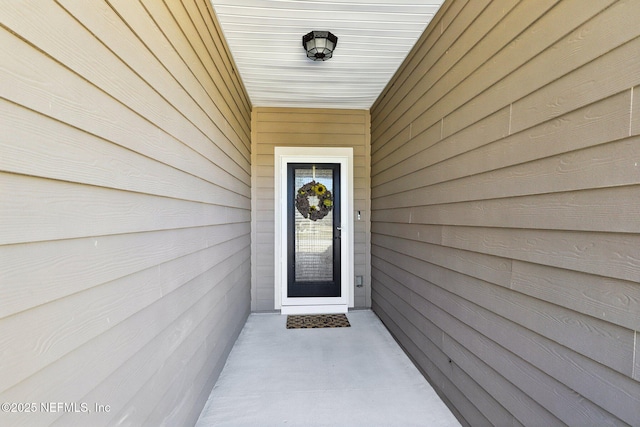 view of property entrance