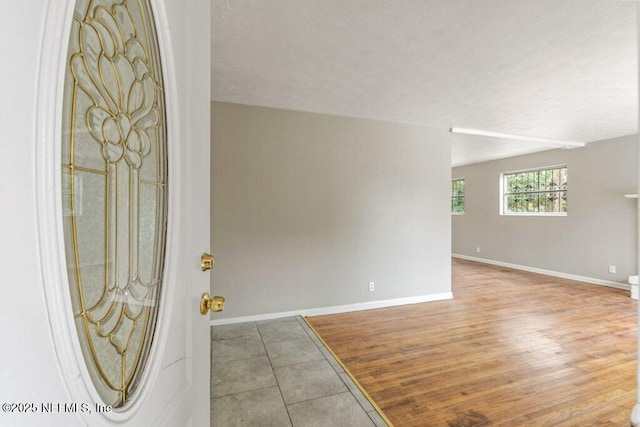 entryway featuring light hardwood / wood-style floors