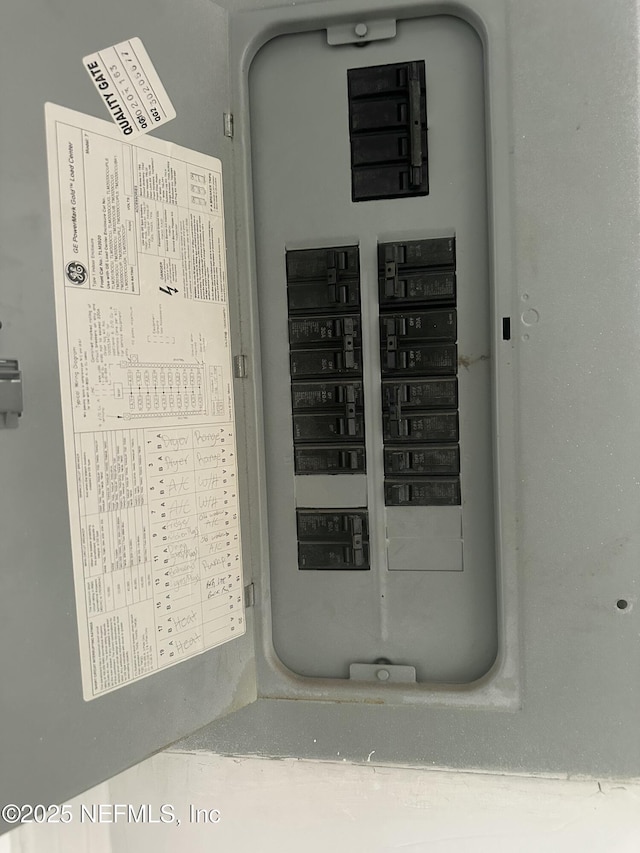 utilities with electric panel