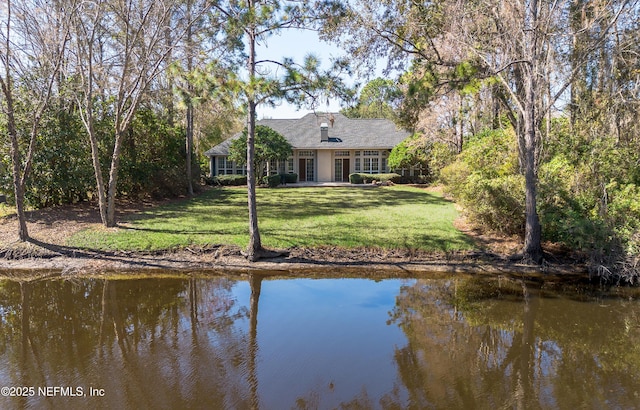 property view of water