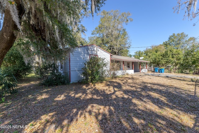 view of back of house