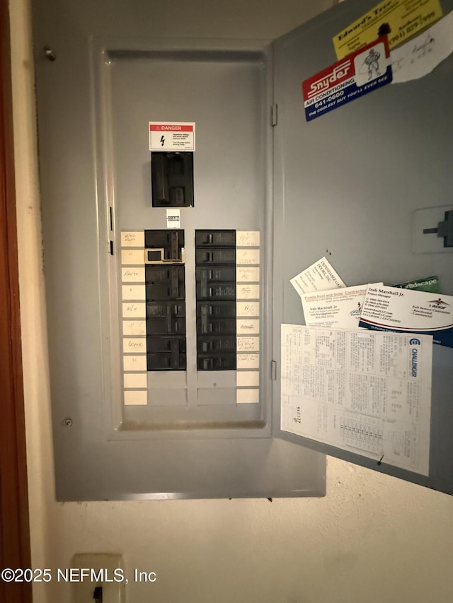 utilities with electric panel