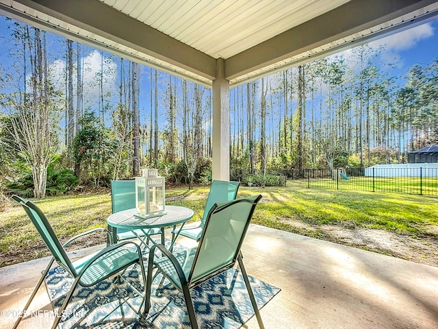 view of patio / terrace