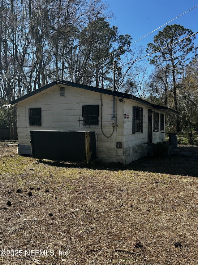 view of property exterior