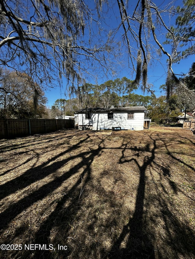 view of yard