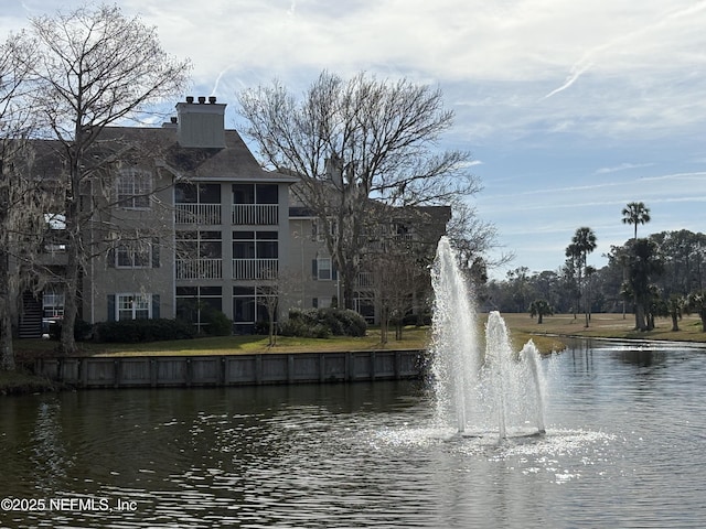 property view of water