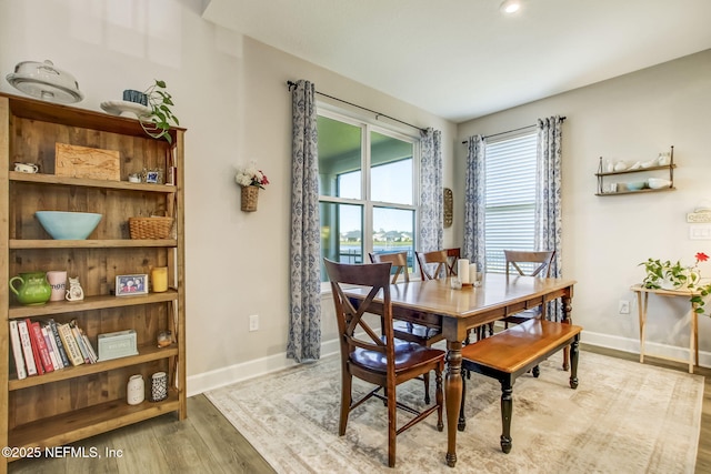 85248 Berryessa Way, Fernandina Beach, FL 32034 - dining room with light hardwood / wood-style floors