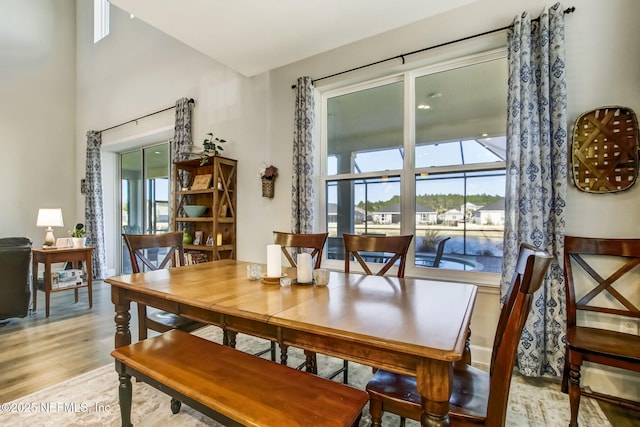 85248 Berryessa Way, Fernandina Beach, FL 32034 - dining room featuring light hardwood / wood-style flooring and plenty of natural light