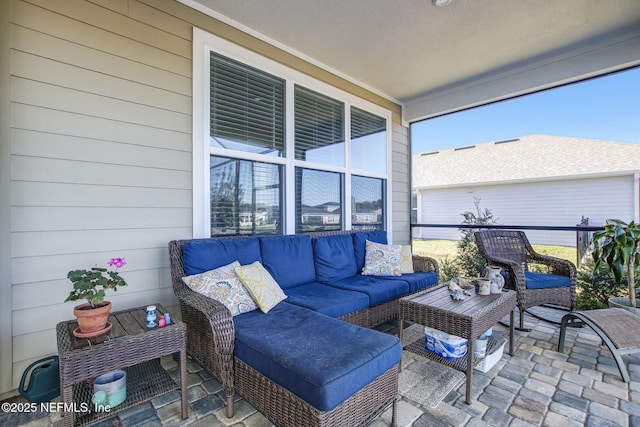 85248 Berryessa Way, Fernandina Beach, FL 32034 - view of patio featuring an outdoor hangout area