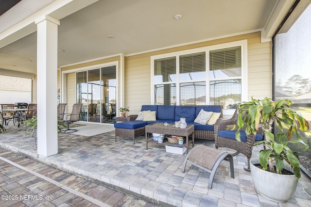 85248 Berryessa Way, Fernandina Beach, FL 32034 - view of patio with outdoor lounge area