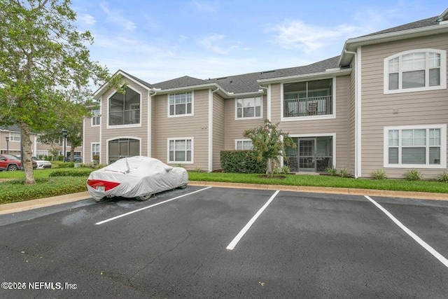 view of car parking