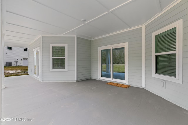 85034 Southern Creek Blvd, Fernandina Beach, FL 32034 - view of patio with central AC