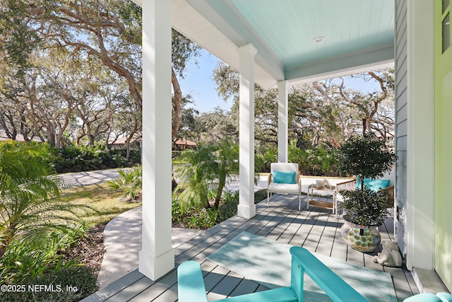 view of patio