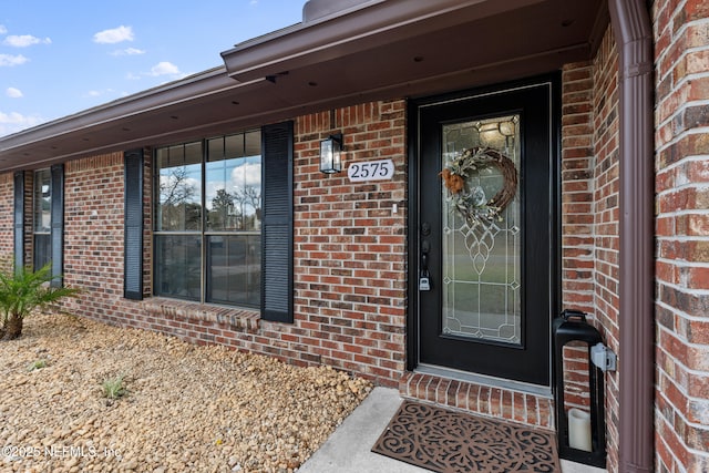 view of property entrance