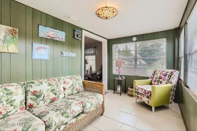 sunroom featuring plenty of natural light