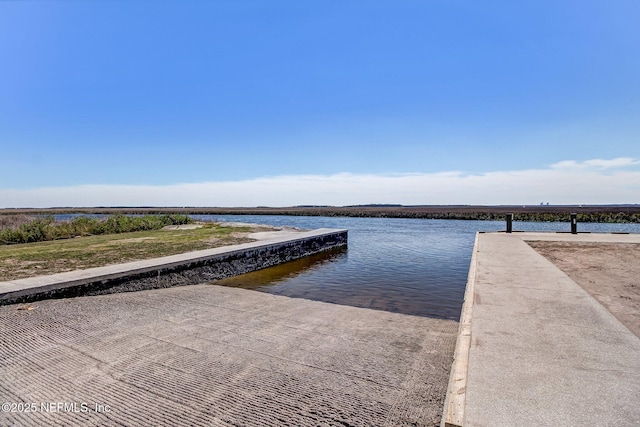 94202 Christopher Ln, Fernandina Beach, FL 32034 - dock area featuring a water view